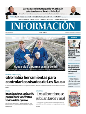 Cover of Diario Informacion