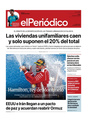 Cover of El Periodico - Castellano