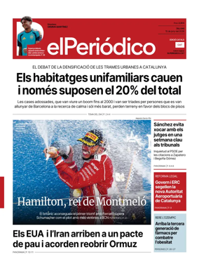 Cover of El Periodico - Catala