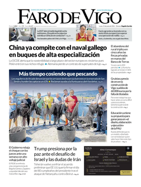Cover of Faro de Vigo