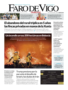 Cover of Faro de Vigo (Ourense)