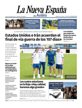 Cover of La Nueva Espana (Aviles)