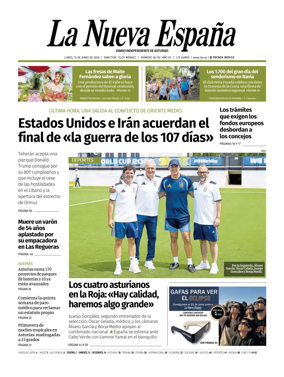 Cover of La Nueva Espana (Oriente)