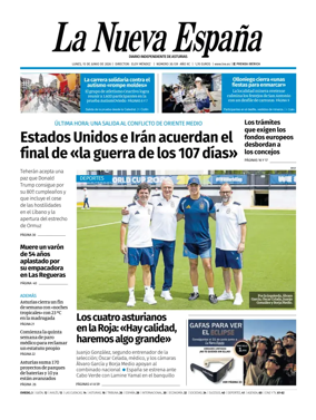 Cover of La Nueva Espana (Oviedo)