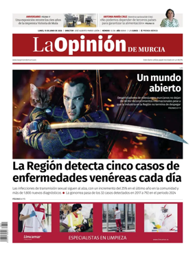 Cover of La Opinion de Murcia