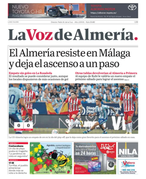 Cover of La Voz de Almeria