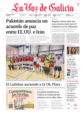 Cover of La Voz de Galicia (Carballo)