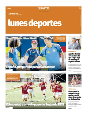Cover of Lunes Deportes