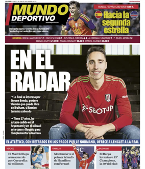 Cover of Mundo Deportivo (Gipuzkoa)