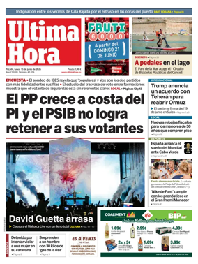 Cover of Ultima Hora