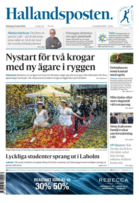 Cover of Hallandsposten