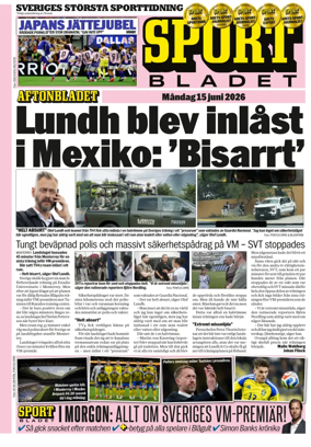 Cover of Sportbladet