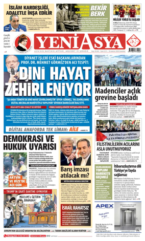 Cover of Yeni Asya