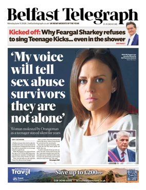 Cover of Belfast Telegraph