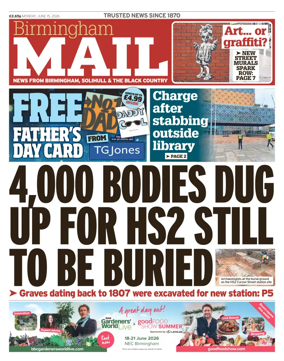 Cover of Birmingham Mail