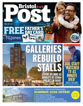 Cover of Bristol Post