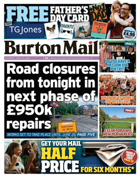 Cover of Burton Mail