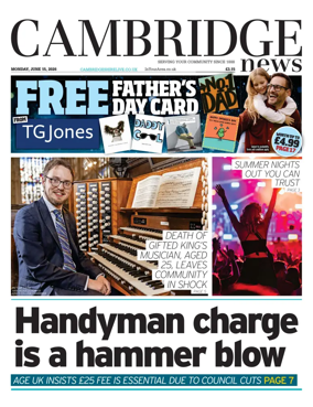 Cover of Cambridge News