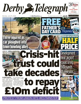 Cover of Derby Telegraph