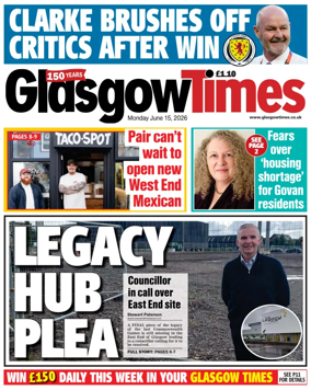 Cover of Glasgow Times