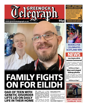 Cover of Greenock Telegraph