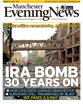 Cover of Manchester Evening News