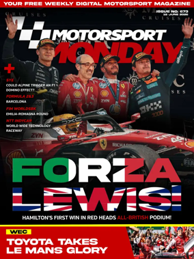 Cover of Motorsport Monday