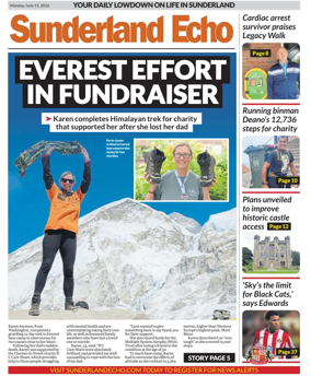 Cover of Sunderland Echo