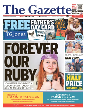 Cover of Teesside Evening Gazette