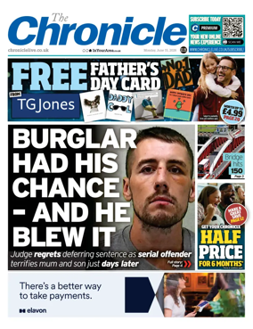 Cover of The Chronicle (South Tyneside and Durham)