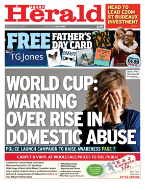 Cover of The Plymouth Herald