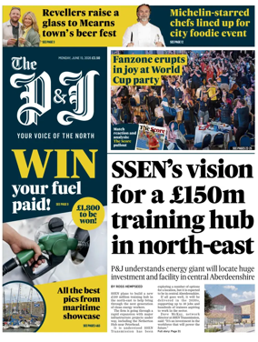 Cover of The Press and Journal (Aberdeen and Aberdeenshire)