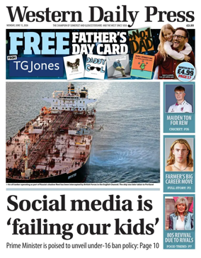 Cover of Western Daily Press