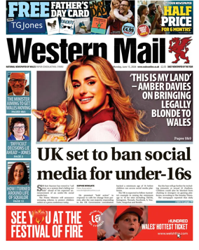 Cover of Western Mail