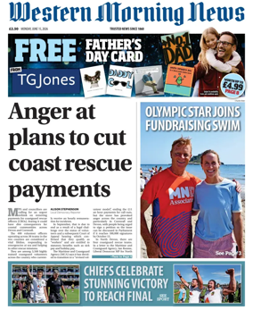 Cover of Western Morning News