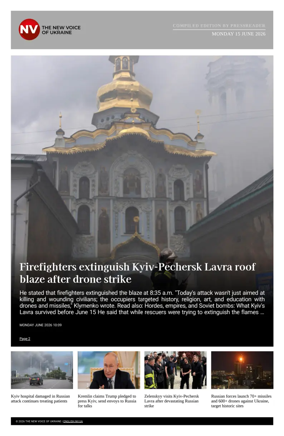 Cover of The New Voice of Ukraine