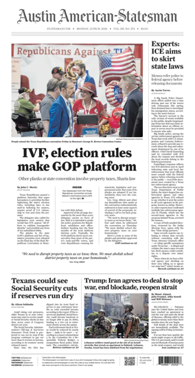 Cover of Austin American-Statesman