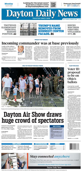 Cover of Dayton Daily News