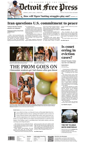Cover of Detroit Free Press