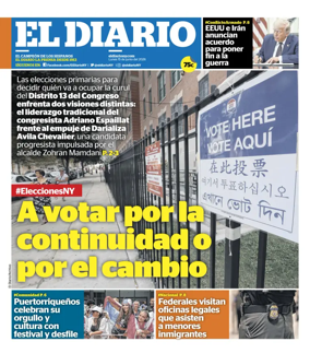 Cover of El Diario