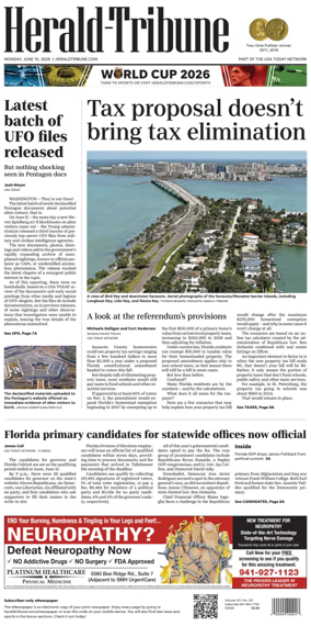 Cover of Herald-Tribune