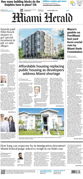 Cover of Miami Herald