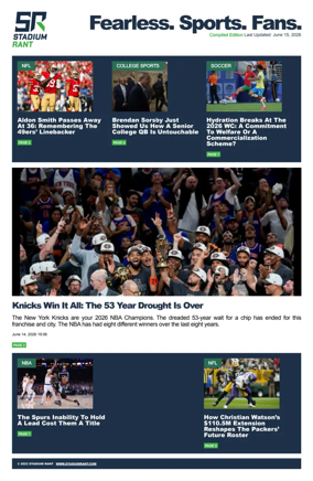 Cover of Stadium Rant