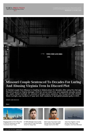 Cover of Tampa Free Press