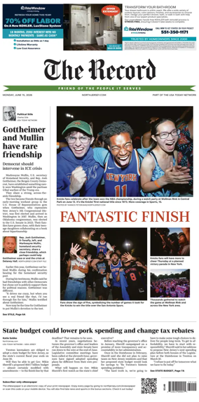 Cover of The Bergen Record