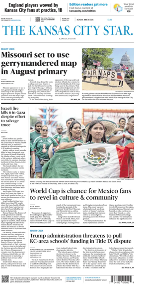 Cover of The Kansas City Star