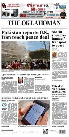 Cover of The Oklahoman