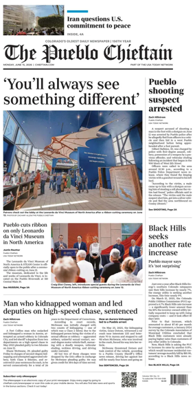Cover of The Pueblo Chieftain