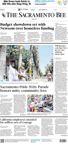 Cover of The Sacramento Bee