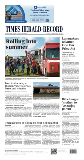 Cover of Times Herald-Record